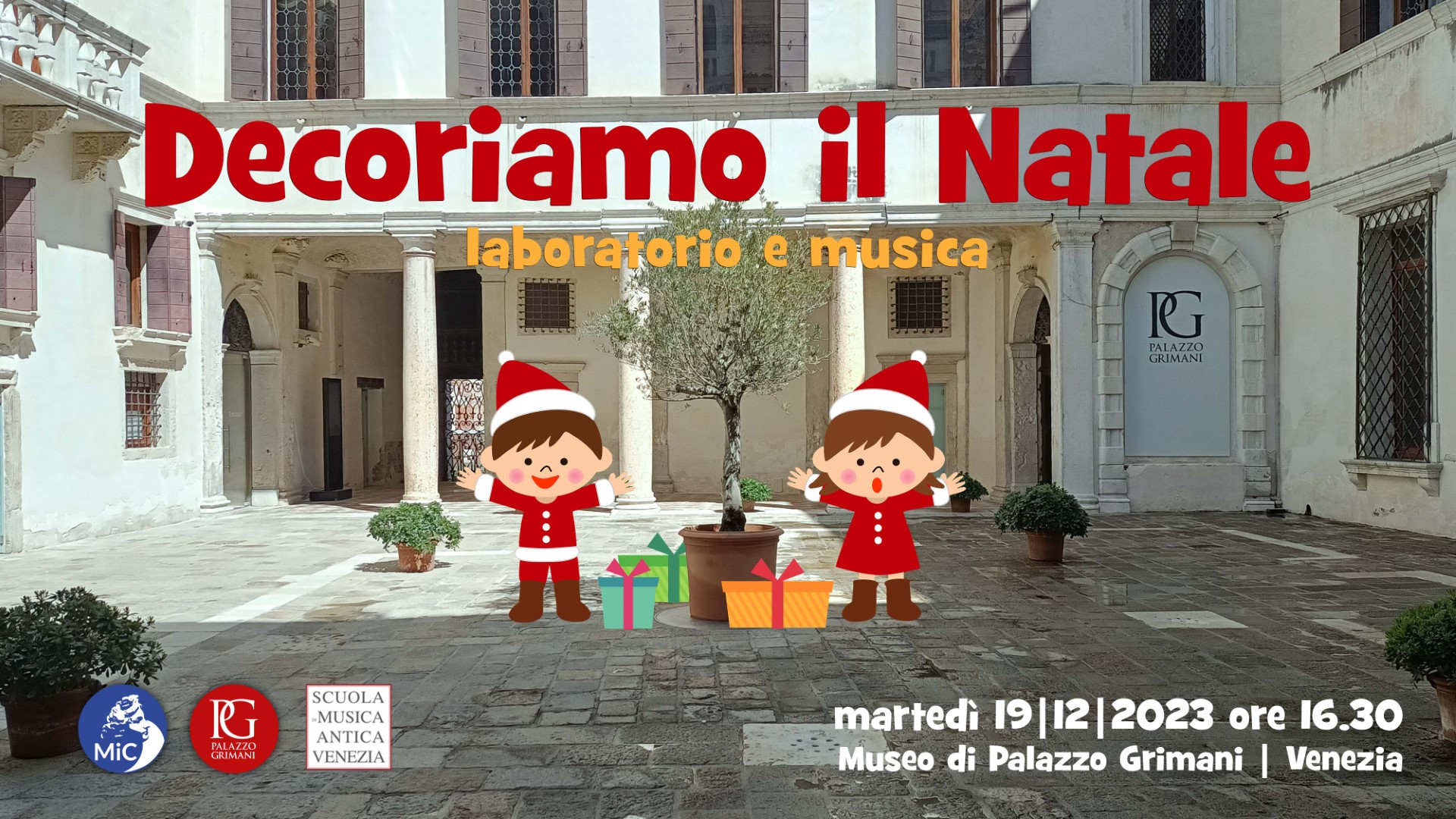 Decoriamo il Natale laboratorio e musica | Museo di Palazzo Grimani